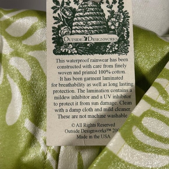 Fabulous Print and Color plus Waterproof with Hood All-Weather Coat - Picture 9 of 9